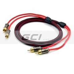 Manufacture Car Audio RCA interconnect cable(R-42071)
