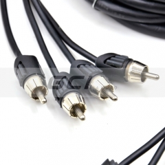 Manufacture Car Audio rca audio cable(R-34021)