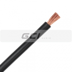 Soild Black PVC 12V Power Cable Power Wire for Car Audio