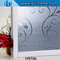 Waterproof pvc glass film static cling window film for household