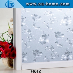 Decorative Window Cover Films for Home No-Glue Static Decorative Window Glass Stickers