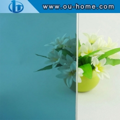 Transparent Yellow Window Film Self-adhesive PVC Building Glass Tint Window Film