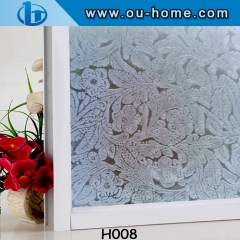 Non Glue Privacy Window Film Decorative Window Film Static PVC Sticker/Covering