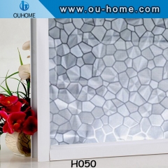 Static 3D embossing decorative window pvc film