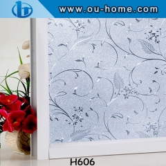 No Glue Removable 3d Transparent Static Window Film