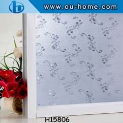 Glue Free 3D Embossing Static Window Film