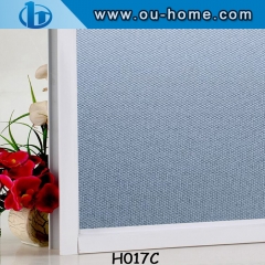 No Glue Static Decorative Privacy 3D Window Films for Glass