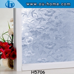 Removable static cling window film static cling pvc window film