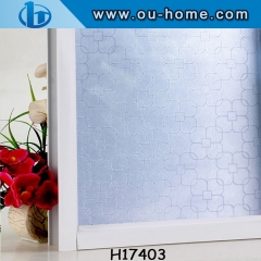 Glass window Film No Glue PVC Static Film Privacy Glass Window Film