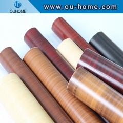 Wood grain decorative film furniture stickers factory direct sale