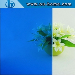 Vinyl transparent tinting PVC glass window film with glue