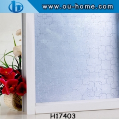 High quality PVC glue less static cling film for window decoration