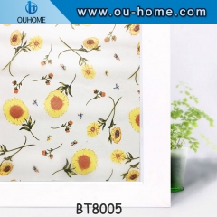 Decorative Privacy Window Film Frosted Glass Film Stained Glass Window Film Window Cling Sticker for Home