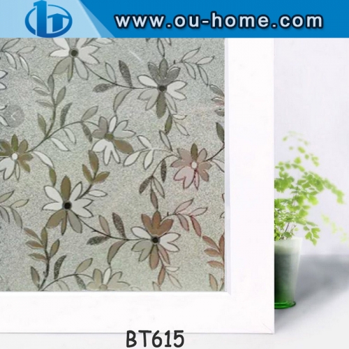 PVC Embossing Window Privacy Decorative Film