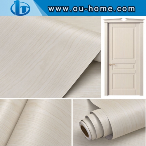 Waterproof self - adhesive  wood grain film old furniture wardrobe desk renovation stickers