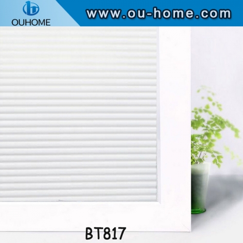 BT817 Self-adhesive privacy office window glass film