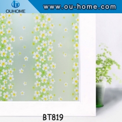 BT819 PVC adhesive window film stained glass