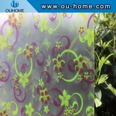 BT875 Decorative frosted window film for glass privacy glass window sticker film