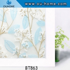 BT863 Removable decoration stickers window tinting film