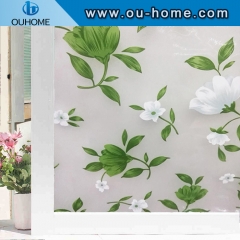 BT890B Stained self-adhesive decorative frosted glass window film