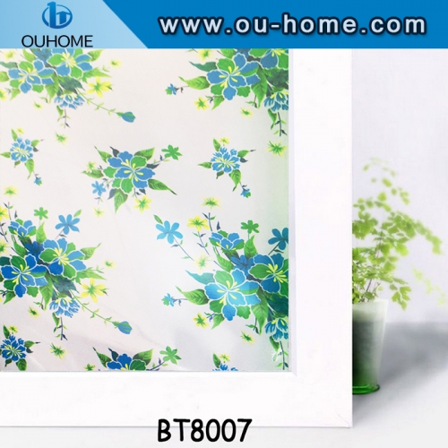 BT8007 Glass film for privacy sticker stained safety glass window film