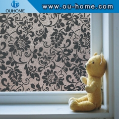 BT888 Frosted glass window stained  privacy decorative window film