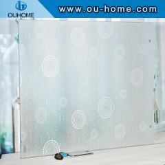 BT856 Factory glass window film plastic stained glass window film