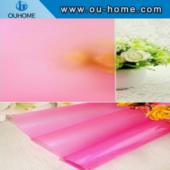 BT912 Translucent Pink Building Decorative Colored Window Tint Glass film