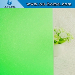 BT909 Building window pure color transparent thin glass film decorative