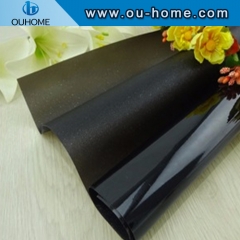 BT916 Black translucent building decorative window film for glass tinted