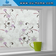 BT8018B Privacy window clings for home decorative frosted window cling film