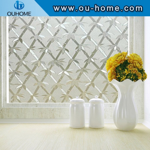 BT6201 PVC bamboo sparkling glass window film