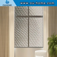 H004 Smart decorative glass window film PVC electrostatic glass film