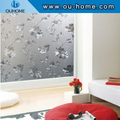 BT612 Popular flower embossed glass film