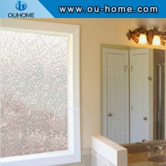 BT101 PVC Waterproof Frosted Glass Window Film