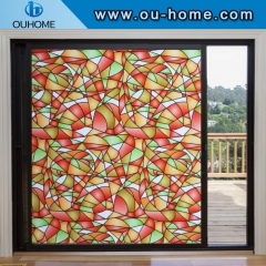 H2216 Decorative pvc window tinting static glass film