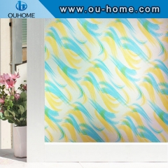 H2240 Decorative PVC No Glue Static Window Film Glass Stickers