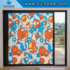 H2203 PVC embossed static window glass film