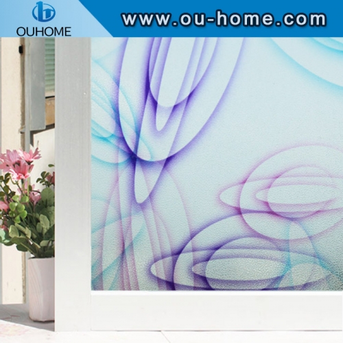 H22033 Static Cling Self adhesive anti-uv Privacy Glass Stickers