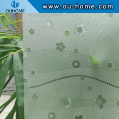 H16406 Privacy Static 3D glass film No-Glue Decorative Home Decor Window Glass Sticker