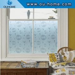 H16006 3D Window Film Static Decorative Glass Film Non-Adhesive Heat Control Anti UV