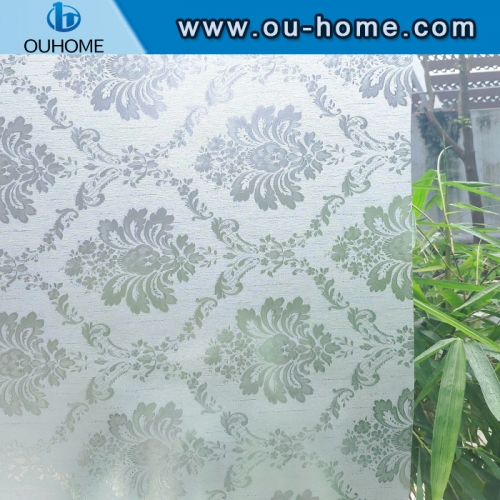 H601 Privacy Window Sticker Static Decorative Film Non-Adhesive Heat Control Anti UV Glass Film
