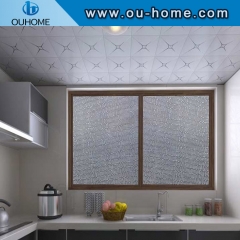 H101 PVC Non-Adhesive Static Frosted Window Film