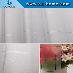 H056 Self-Adhesive static cling glass film,opaque home decor window film