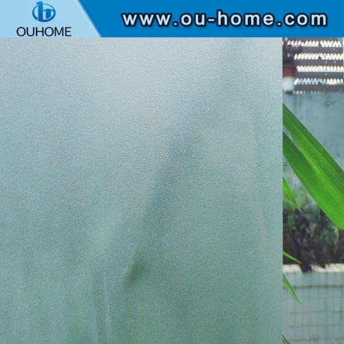 H058 Frosted Glass Sticker Window Film,Static No Glue Cling DIY Decorative Film