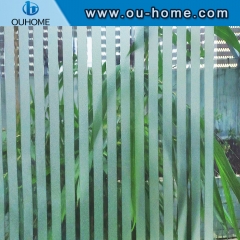 H15506 No Glue Decorative Window Film Static Cling Self-adhesive Opaque Glass Sticker