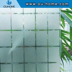H056 Static cling glass film,opaque home decor window film