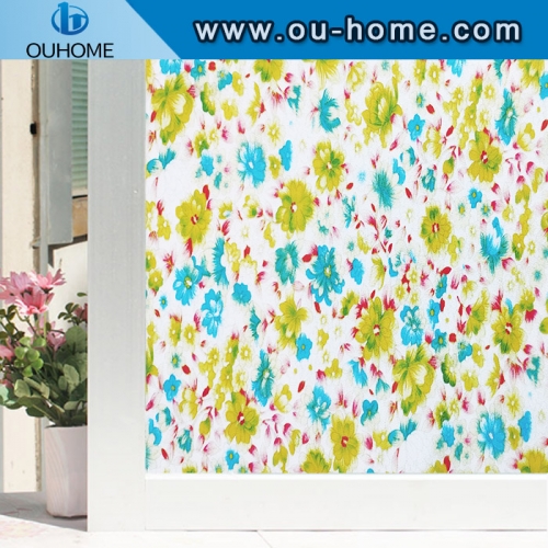 H832 Colourful decorative film,static window film