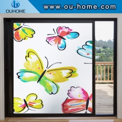 H822 Non-glue Static cling window decoration film