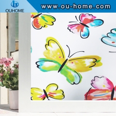 H822 Non-glue Static cling window decoration film